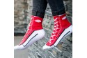 Chaussettes Basket rouge