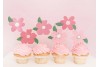 Pics à gâteau fleurs