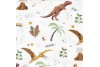 Serviettes thème Dinosaure