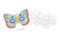 Masque Papillon à colorier