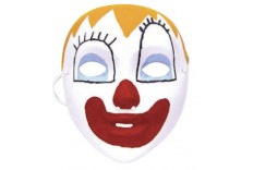 Masque de clown DIY