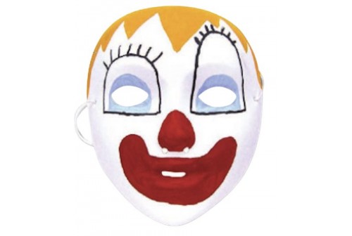 Masque de clown DIY