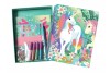 Coffret Tableau à pailleté Licorne